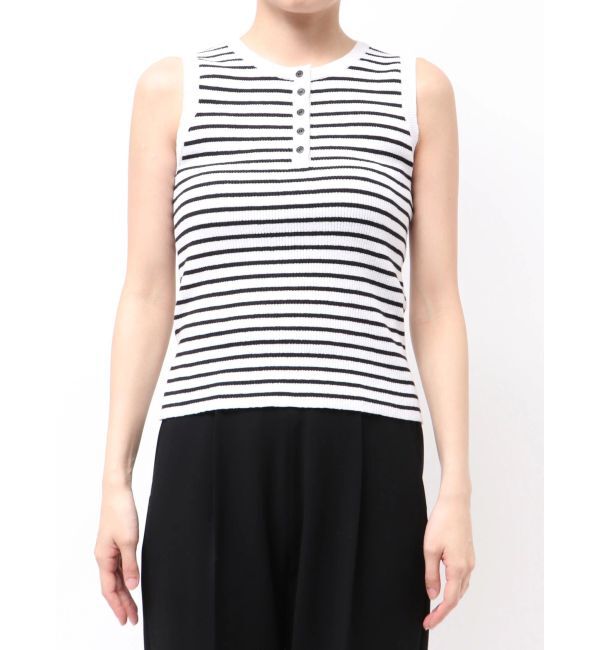 ELENDEEK「HENRY NECK RIB KT」|タンクトップ|