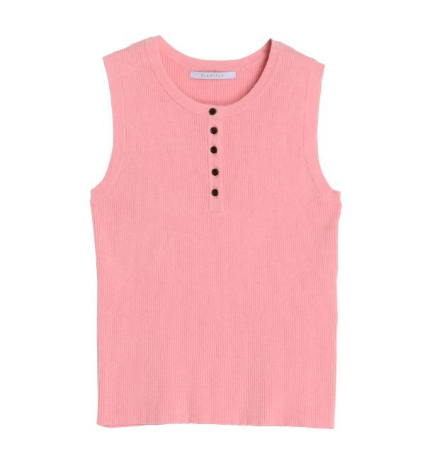 ELENDEEK「HENRY NECK RIB KT」|タンクトップ|