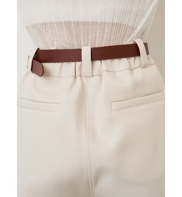 ELENDEEK「SQUARE BUCKLE BELT」|ベルト|