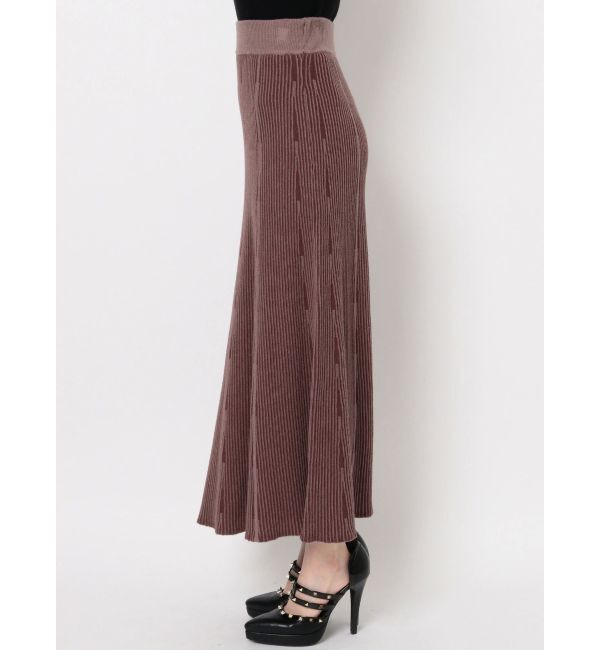 RESEXXY「ニットファブリックフレアスカート【セットアップ着用可能】」|スカート|