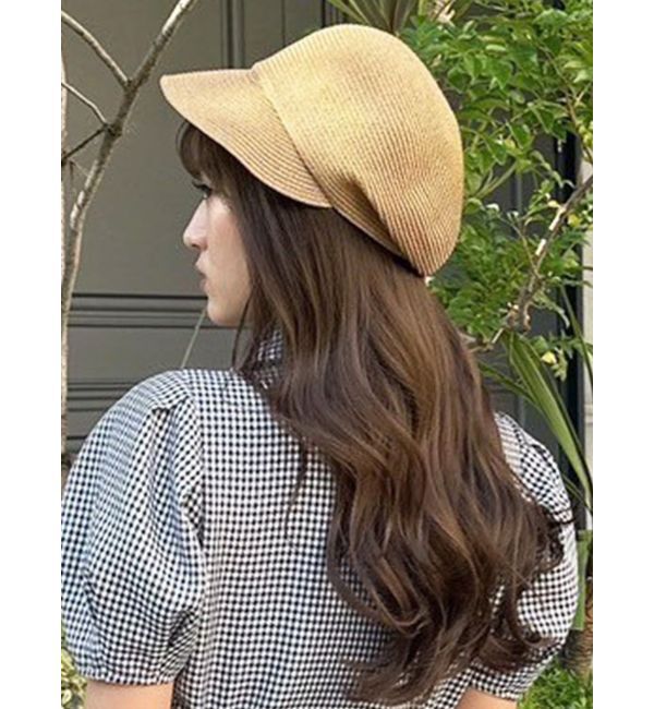 RESEXXY「バックデザインキャスケット」|キャップ・キャスケット|ブラウン