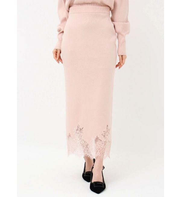 RESEXXY「レーストリムニットスカート【セットアップ着用可能】」|スカート|