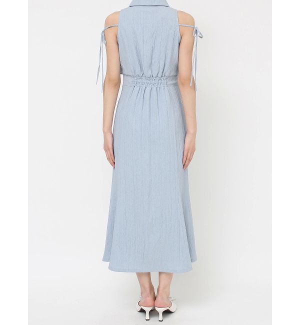 RESEXXY「ラッフルマーメイドシャツワンピース」|ワンピース|