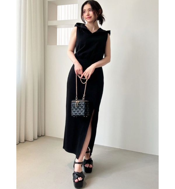 RESEXXY「スウェットフーディーワンピース」|ワンピース|