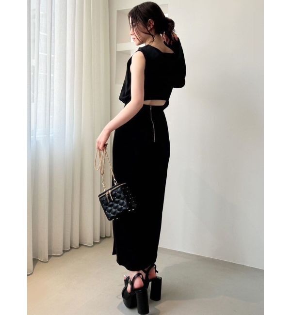 RESEXXY「スウェットフーディーワンピース」|ワンピース|