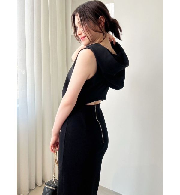 RESEXXY「スウェットフーディーワンピース」|ワンピース|