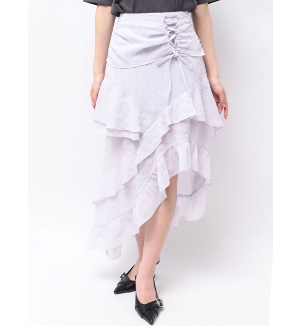 RESEXXY「アシンメトリーイレヘムスカート」|スカート|