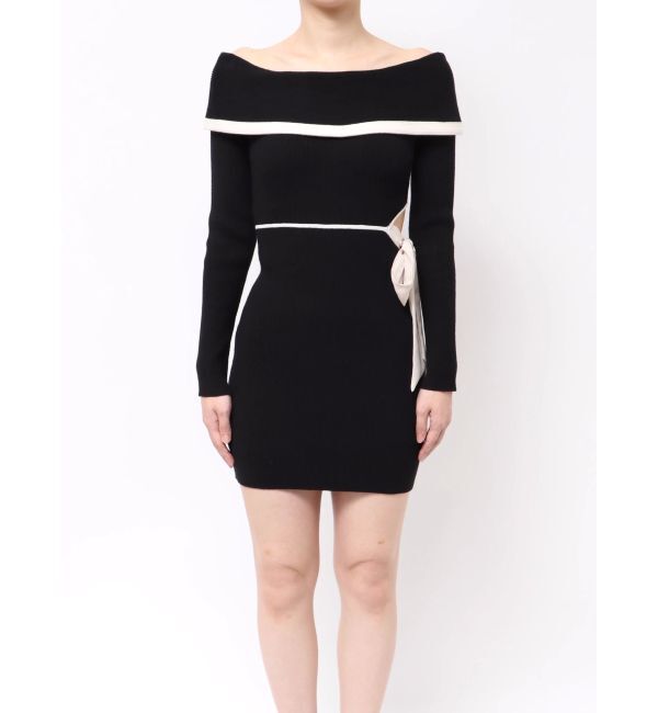 RESEXXY「リボンミニニットワンピース」|ワンピース|