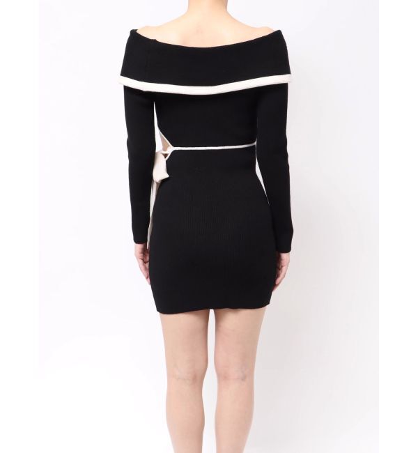 RESEXXY「リボンミニニットワンピース」|ワンピース|