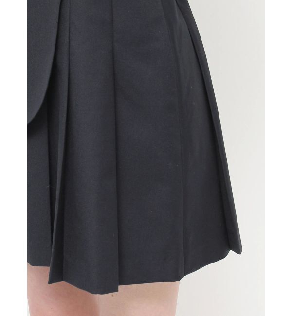 dazzlin「ポロライクプリーツミニワンピース」|ワンピース|