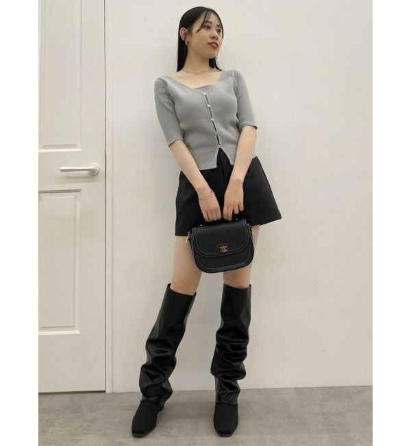 dazzlin「カーデタイトレイヤードトップス」|ニット・セーター|