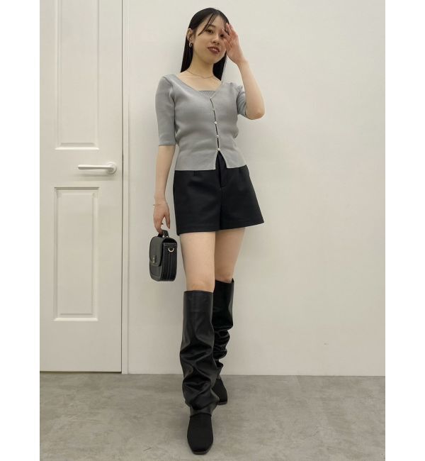 dazzlin「カーデタイトレイヤードトップス」|ニット・セーター|