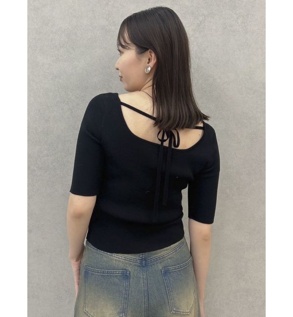 dazzlin「カーデタイトレイヤードトップス」|ニット・セーター|
