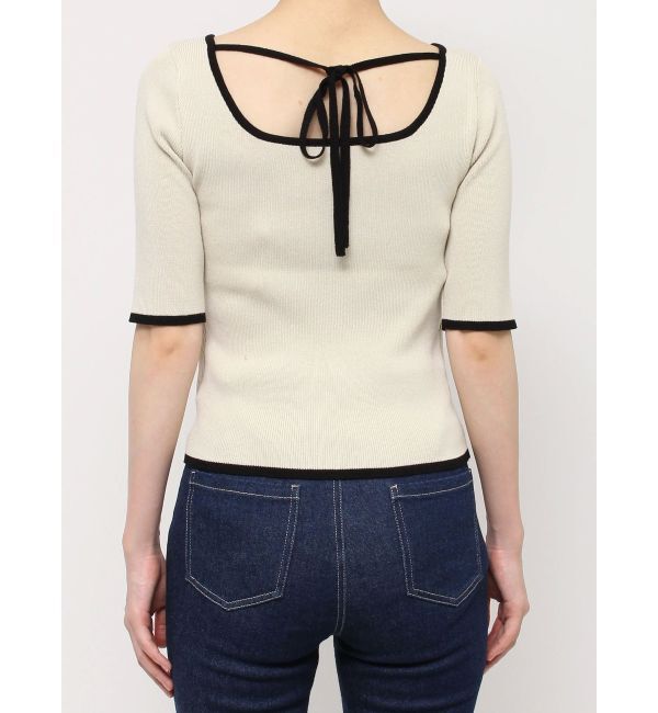 dazzlin「カーデタイトレイヤードトップス」|ニット・セーター|