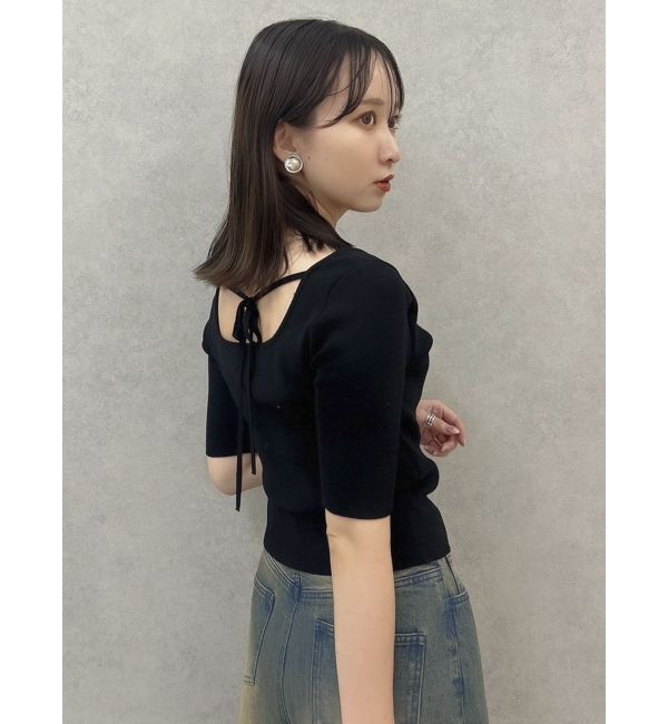 dazzlin「カーデタイトレイヤードトップス」|ニット・セーター|