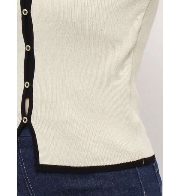 dazzlin「カーデタイトレイヤードトップス」|ニット・セーター|