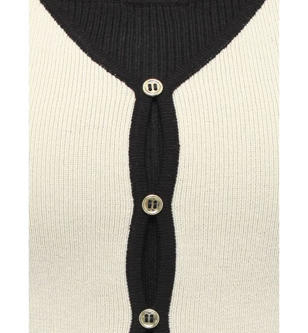 dazzlin「カーデタイトレイヤードトップス」|ニット・セーター|