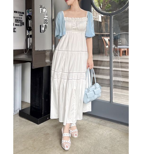 dazzlin「サイドオープンコットンワンピース」|ワンピース|