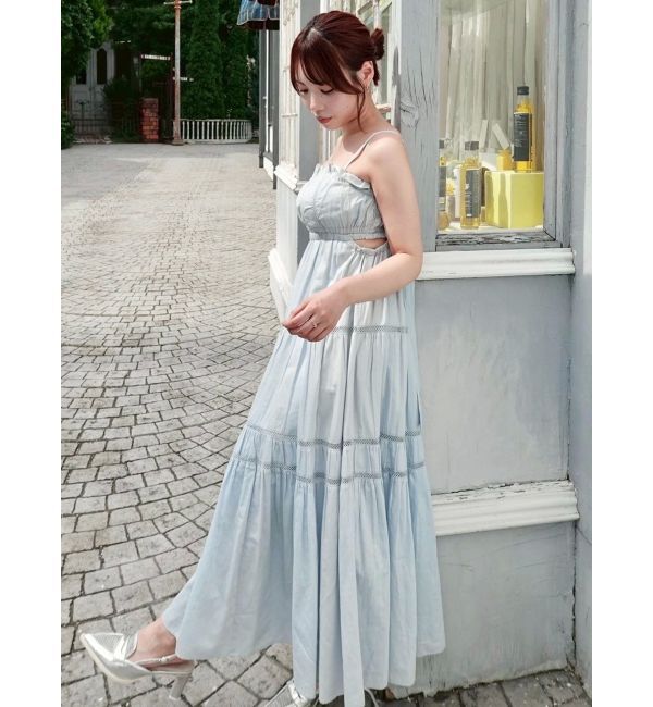 dazzlin「サイドオープンコットンワンピース」|ワンピース|