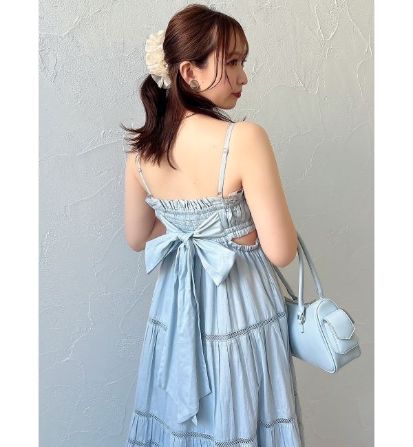 dazzlin「サイドオープンコットンワンピース」|ワンピース|