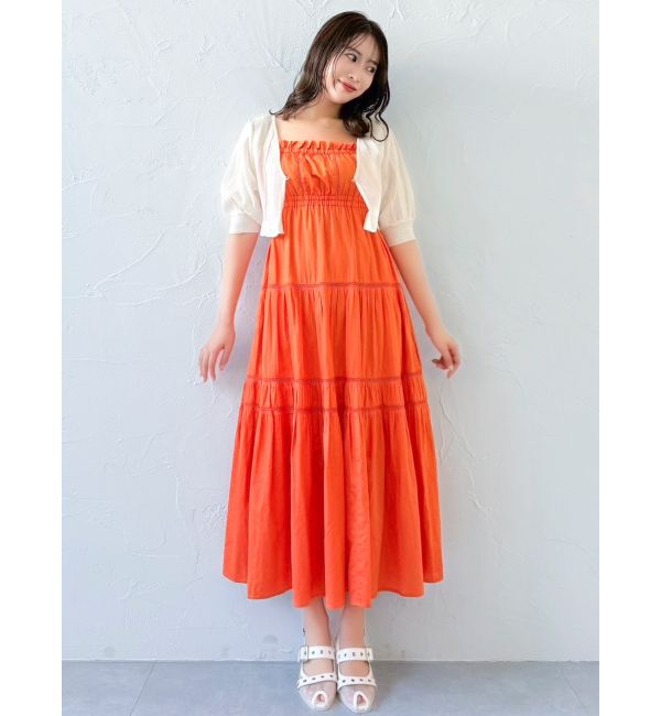 dazzlin「サイドオープンコットンワンピース」|ワンピース|