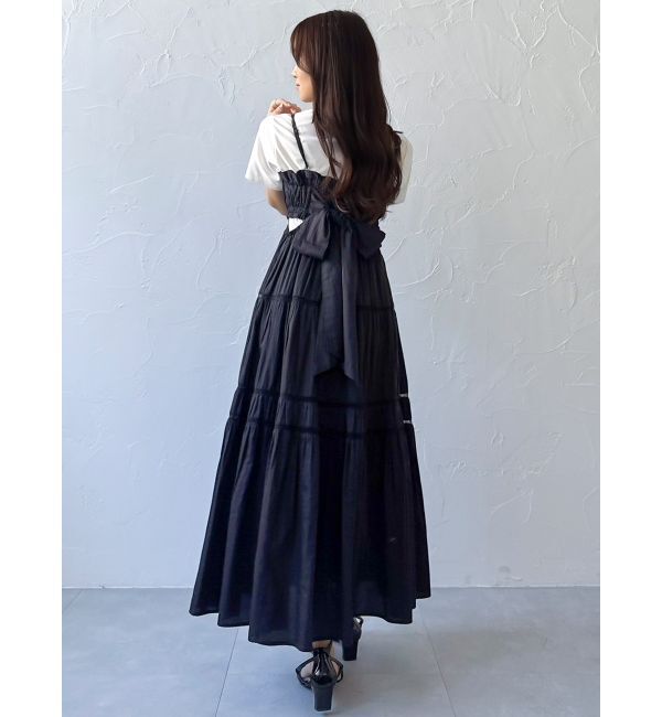 dazzlin「サイドオープンコットンワンピース」|ワンピース|