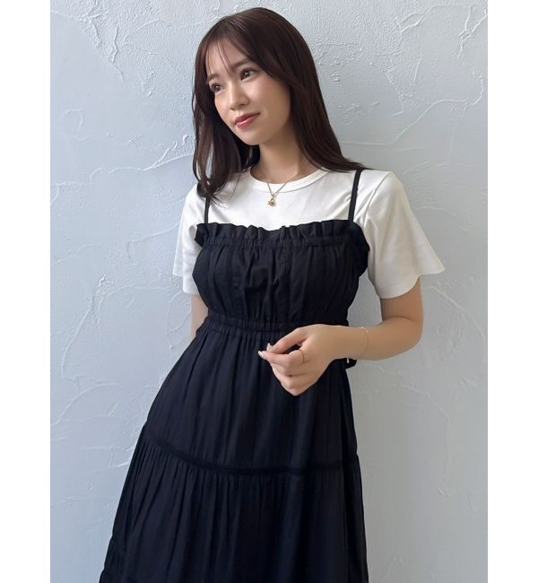 dazzlin「サイドオープンコットンワンピース」|ワンピース|