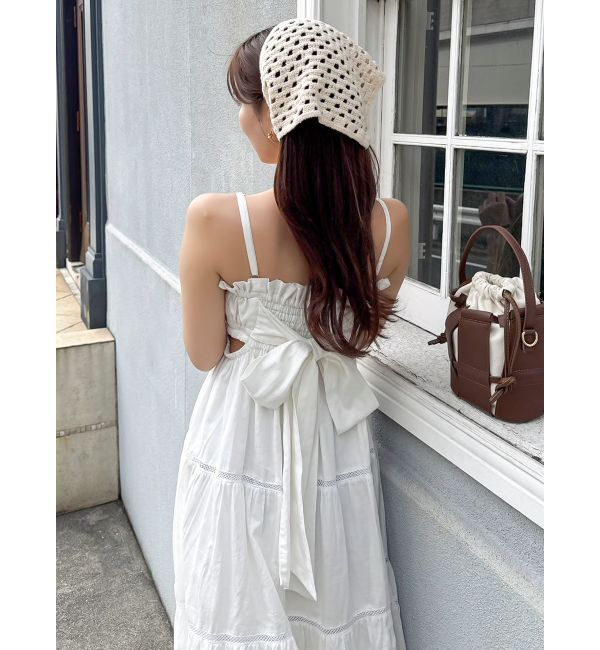 dazzlin「サイドオープンコットンワンピース」|ワンピース|