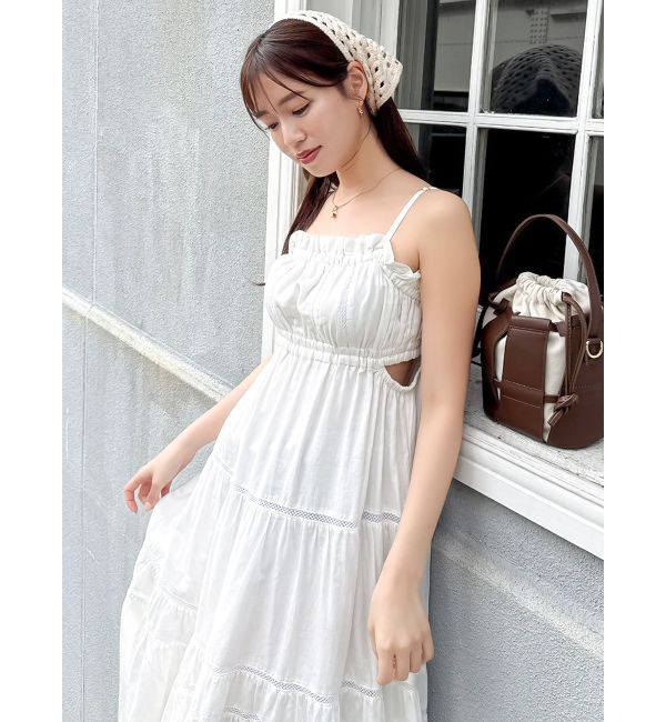 dazzlin「サイドオープンコットンワンピース」|ワンピース|