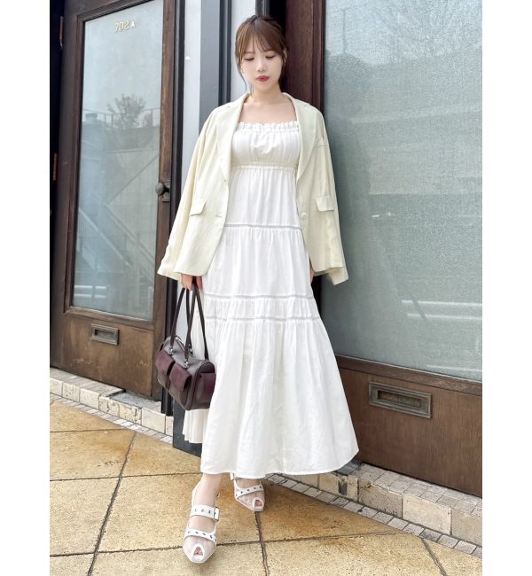 dazzlin「サイドオープンコットンワンピース」|ワンピース|