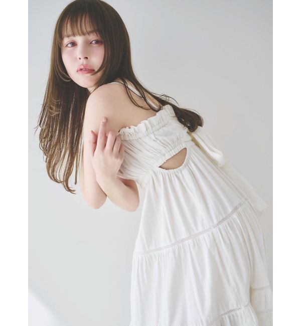 dazzlin「サイドオープンコットンワンピース」|ワンピース|