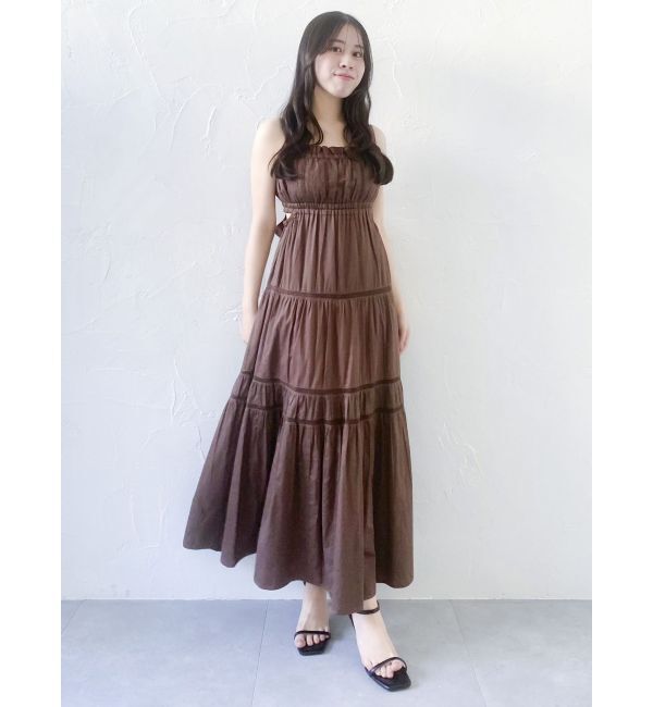 dazzlin「サイドオープンコットンワンピース」|ワンピース|