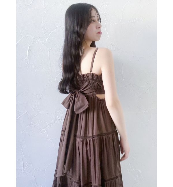 dazzlin「サイドオープンコットンワンピース」|ワンピース|