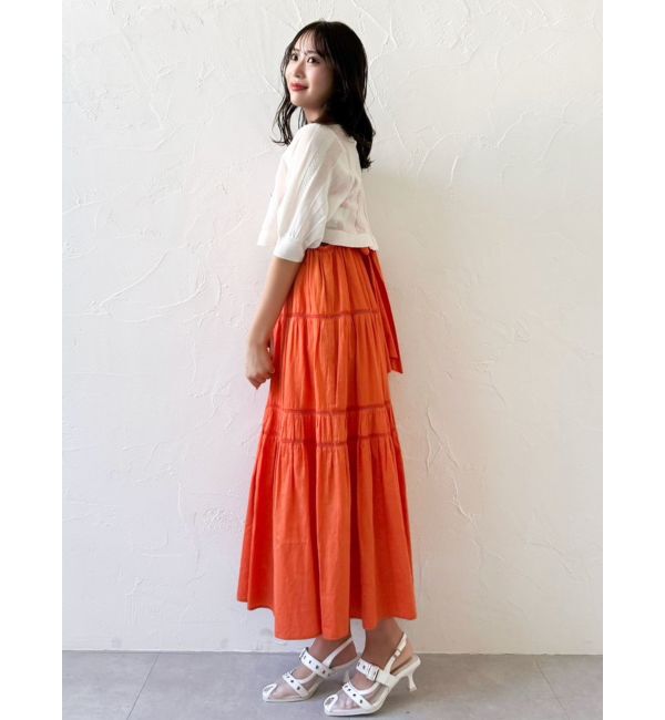 dazzlin「サイドオープンコットンワンピース」|ワンピース|