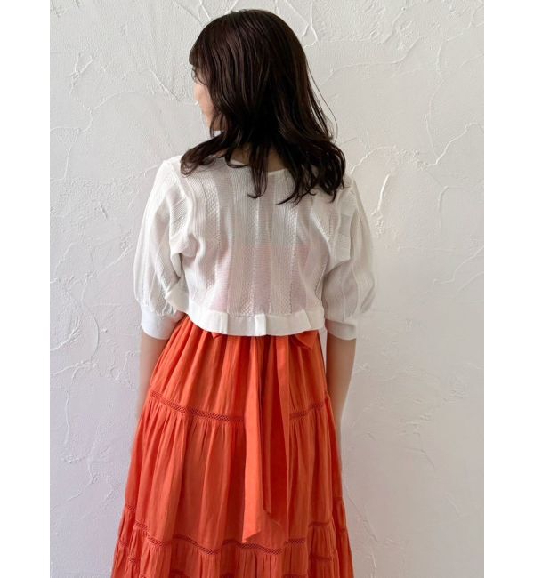 dazzlin「サイドオープンコットンワンピース」|ワンピース|