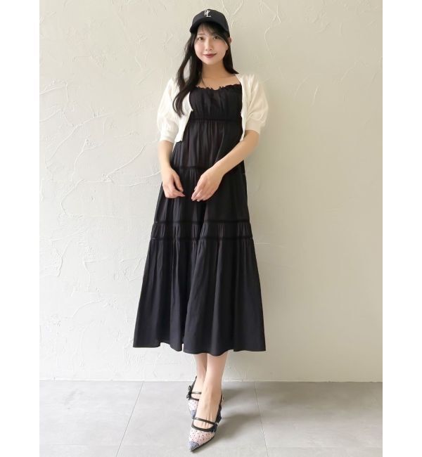 dazzlin「サイドオープンコットンワンピース」|ワンピース|