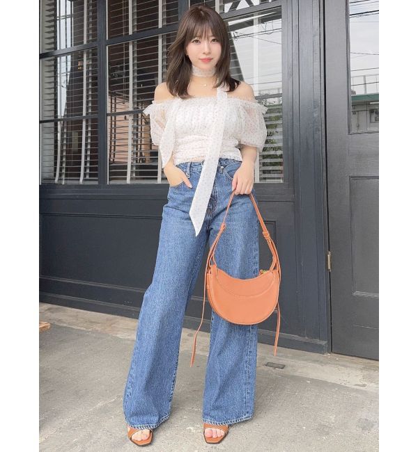 dazzlin「スラッカーデニムパンツ」|デニム|