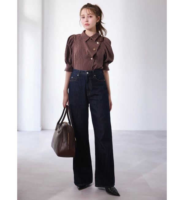 dazzlin「スラッカーデニムパンツ」|デニム|