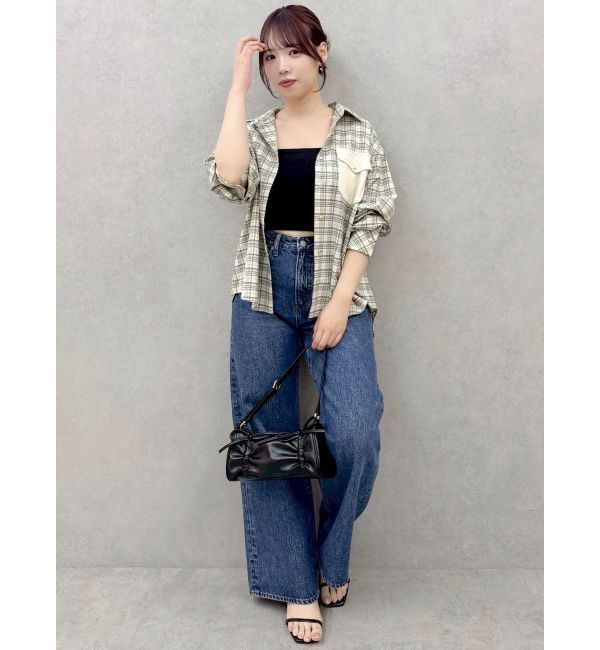 dazzlin「スラッカーデニムパンツ」|デニム|