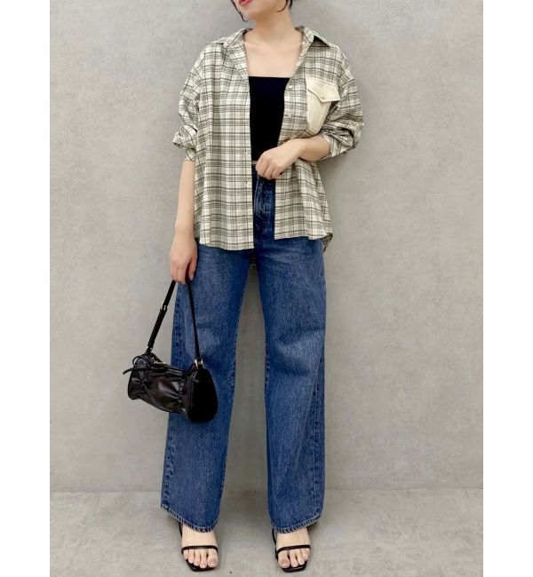 dazzlin「スラッカーデニムパンツ」|デニム|