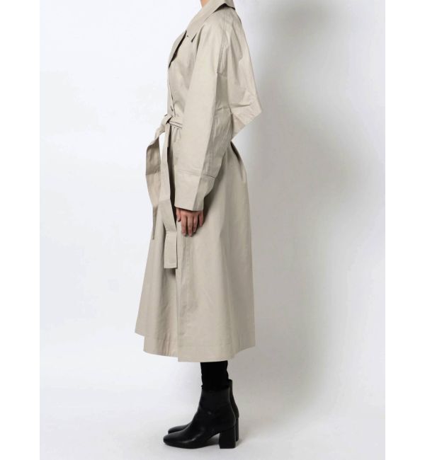 EMODA「ミニマルケープトレンチコート」|トレンチコート|