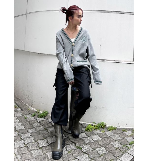 EMODA「ツータックワイドカーゴパンツ」|カーゴ|