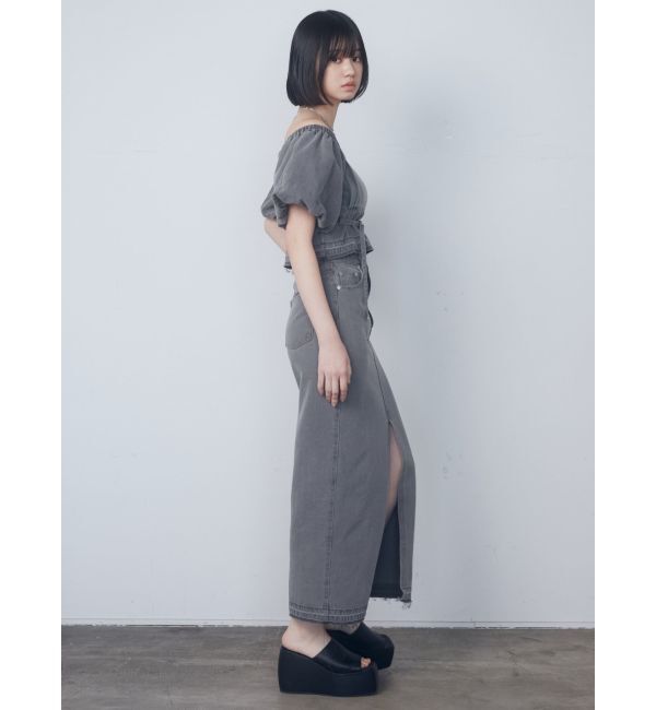 EMODA「デニムオフショルダートップ」|Tシャツ・カットソー|