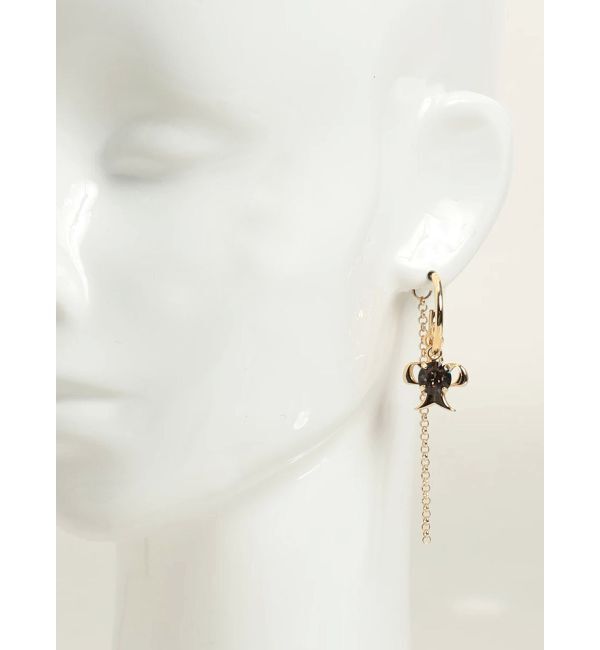 EMODA「クリスタルリボンピアス」|ピアス|