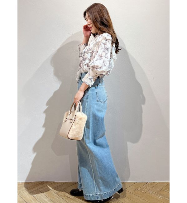 MERCURYDUO「フレアフルレングスデニム」|デニム|