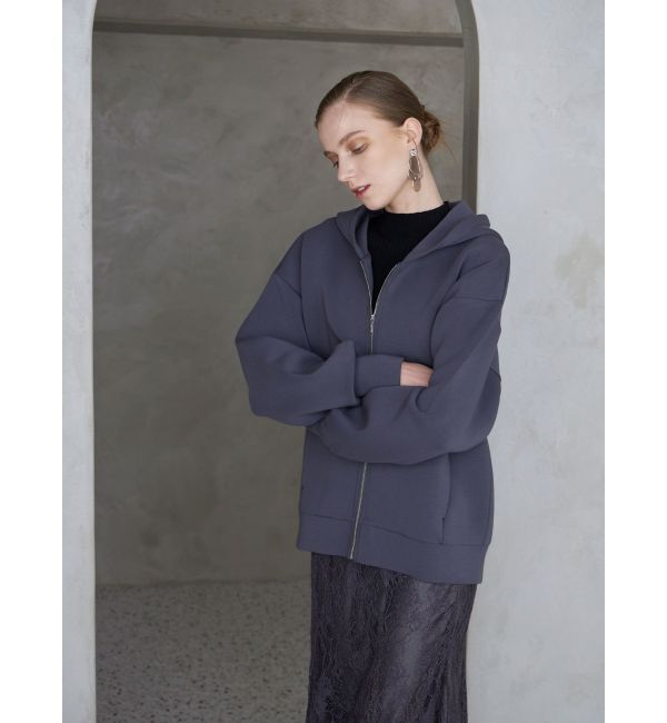 MERCURYDUO「ダンボールジップアップパーカ」|パーカー|