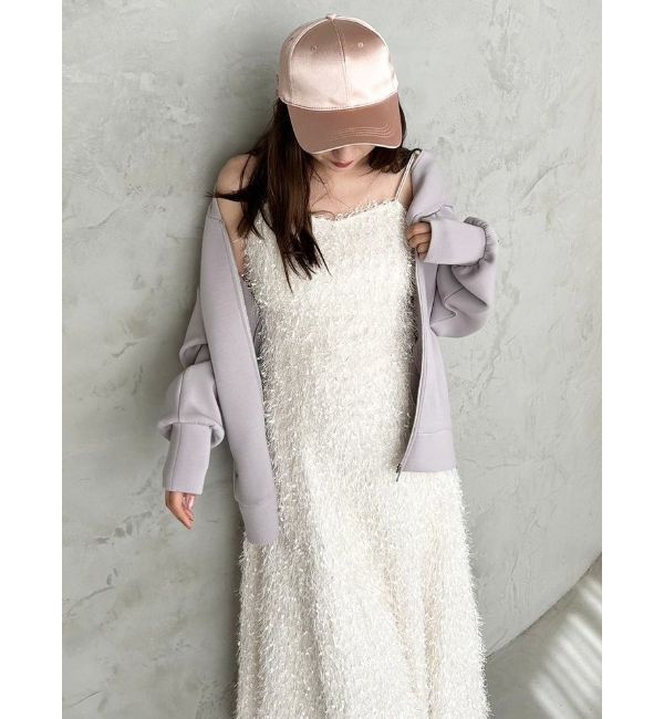 MERCURYDUO「ダンボールジップアップパーカ」|パーカー|