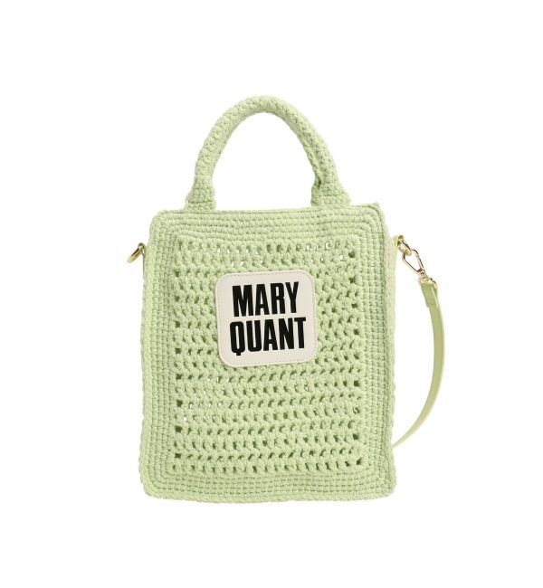 MERCURYDUO「【MARY QUANTコラボ】クロシェ風ロゴバッグ」|その他|