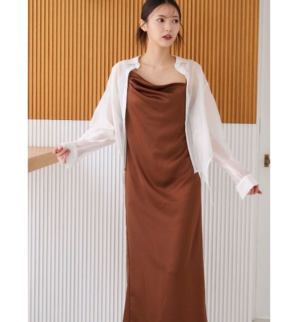 MERCURYDUO「ガーターデザインシャツ」|シャツ・ブラウス|