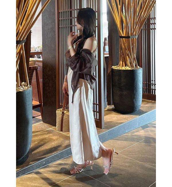 MERCURYDUO「ガーターデザインシャツ」|シャツ・ブラウス|